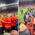 Помошникот на Симеоне плукаше навивачи на Ливерпул (Видео)