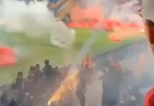 (Видео) Хаос во Тел Авив: Израелското дерби прекинато пред самиот почеток поради опасност