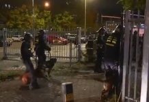 Холандската полиција приведе 180 навивачи на Наполи (Видео)
