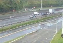 На автопатот се преврте автобус полн со навивачи на славниот клуб (Видео)