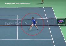 Најглупавиот потег во историјата на тенисот, поради тоа познатиот тенисер загуби (Видео)