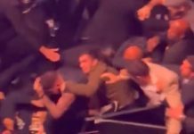 Нова снимка од инцидентот меѓу тимот на Мекгрегор и Дагестанците (Видео)