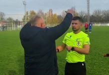 Погледнете го изливот на бес од тренерот во пониските лиги во Хрватска – пцуеше и туркаше судија (Видео)