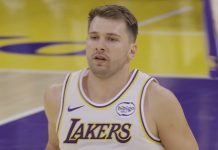 Неверојатен настап на Дончиќ: Лејкерс забележаа седма последователна победа (Видео)