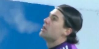 Хрватскиот голман стана сензација: Еве како се загреа на минус девет степени (Видео)