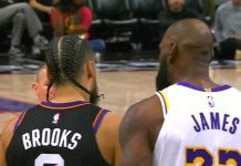 Леброн сакаше да се тепа со Брукс (Видео)