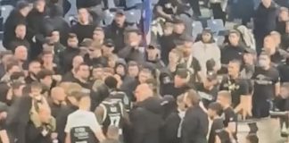 Еве како Тајрик Џонс се скара со „Гробари“ – снимка од местото на настанот! (Видео)