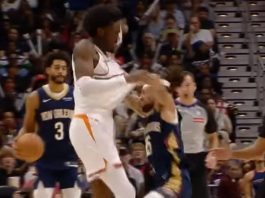 НБА изрече казни за кошаркарите на Феникс и Њу Орлеанс поради тепачка среде натпревар (Видео)