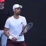 Ѓоковиќ го одработи првиот тренинг во Мелбурн и испрати јасна порака! (ВИДЕО)
