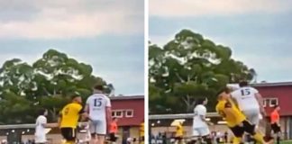 Погледнете го бруталниот прекршок поради кој фудбалерот би можел да биде уапсен и депортиран (Видео)