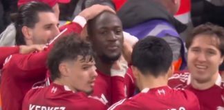 Конате даде гол за Ливерпул, па почна да плаче како мало дете (Видео)