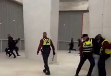 Реал е магнет за скандали! Шокантни снимки го обиколуваат светот по натпреварот во Памплона (Видео)