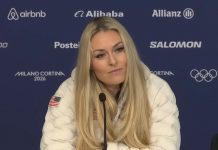 Линдзи Вон се врати во САД на лекување