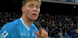 Директорот на Наполи потврди: Хојлунд останува на стадионот „Диего Армандо Марадона“