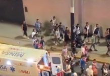 Хорор пред дерби: Ѕид паднал врз навивачи – има загинати (Видео)