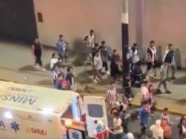 Хорор пред дерби: Ѕид паднал врз навивачи – има загинати (Видео)