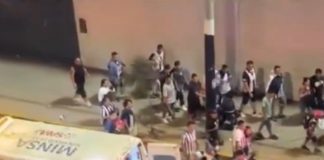 Хорор пред дерби: Ѕид паднал врз навивачи – има загинати (Видео)