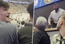 Братот на Јокиќ збесна и нападна навивач во сала (Видео)