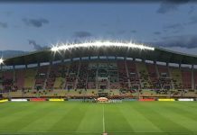 (ВИДЕО) Срамота: Навивачите на Шкендија ја исвиркаа химната на Македонија