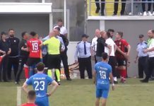 Драма во Штип: Управата на Шкендија Арачиново влета на терен (ВИДЕО)