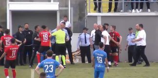 Драма во Штип: Управата на Шкендија Арачиново влета на терен (ВИДЕО)