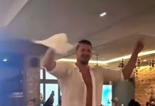 „Проклета е Америка“: Јокиќ пееше на цел глас во кафеана (Видео)