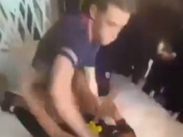 Брутална тепачка на англиски фудбалери го шокира светот (Видео)