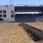 Прежде четири години се играше врвен фудбал, а денес на стадионот ѓубре, трева, урнатини… (Видео)