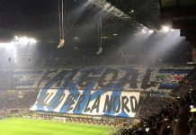 Интер од 0-2 до 5-3 против Удинезе - спектакуларен пресврт и перфектен старт во Серија А Навивачи на Интер со кореографија на Сан Сиро