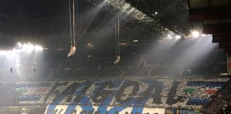 Интер од 0-2 до 5-3 против Удинезе - спектакуларен пресврт и перфектен старт во Серија А Навивачи на Интер со кореографија на Сан Сиро