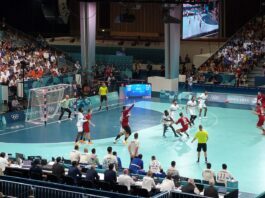 Поповски и Сур Арау со убедлива победа 31-21 против Штафа во Швајцарија Затворен ракометен меч Париз 2024 Франција против Унгарија