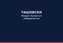 Ташовски со победнички гол за Младост Лучани против Мачва Фудбал - Младост Лучани / Ташовски