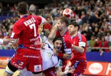 Суперлига: Вардар 44-34, Алкалоид 37-21 - фаворитите со нови победи Ракомет - Суперлига