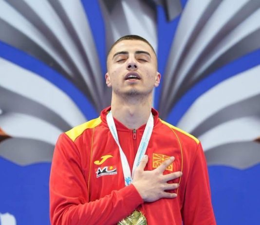 Белистојаноски ѝ донесе златен медал на Македонија