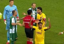 (Видео) Судија заборави едно од основните фудбалски правила и ги разгневи играчите