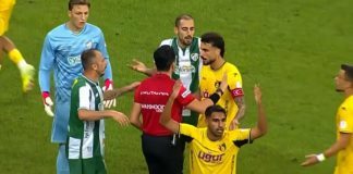 (Видео) Судија заборави едно од основните фудбалски правила и ги разгневи играчите