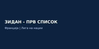 Зидан го објави првиот список - Франција без Чуамени, со пет дебитанти Зинедин Зидан - прв список на Франција
