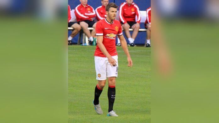 Мајкл Карик во дресот на Манчестер Јунајтед