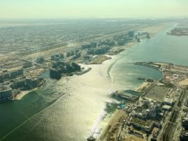 Фајнал-форот на Евролигата во 2027 и 2029 година во Абу Даби Поглед од воздух кон Јас Беј на островот Јас во Абу Даби