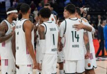 Реал ја запре серијата на Партизан со 86-76, Панатинаикос и Валенсија и натаму без пораз во Евролигата Кошаркарите на Реал Мадрид во Евролигата