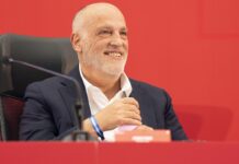 Реал Мадрид бара итна оставка од Тебас по споредбата со пропагандата на Гебелс Хавиер Тебас, претседател на Ла Лига