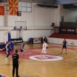 Работнички со четири победи во четири кола на врвот на Суперлигата Кошаркарски натпревар на Работнички во Скопје