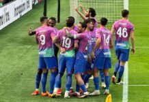 Милан и Јувентус со гостински победи од 2-0 во Серија А Фудбалерите на Милан слават гол