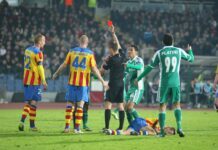 ФФМ поведе постапки против Шкендија Арачиново и Камјани поради лоша организација, извршниот директор Алими пријавен за закани кон судиите, четворица фудбалери суспендирани Судија покажува црвен картон на фудбалски натпревар