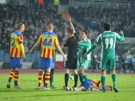 ФФМ поведе постапки против Шкендија Арачиново и Камјани поради лоша организација, извршниот директор Алими пријавен за закани кон судиите, четворица фудбалери суспендирани Судија покажува црвен картон на фудбалски натпревар