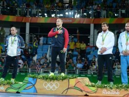 Кајл Снајдер со пресврт во финишот до петта светска титула Кајл Снајдер на подиумот на Олимписките игри во Рио 2016