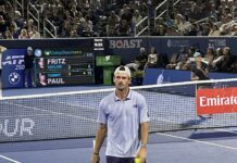 Пол го запре бранителот на титулата Вашеро во Шангај: 6-4, 6-2 и дуел со Бергс во четвртото коло Томи Пол на тениски турнир