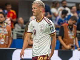 Олмо се повреди на јубилејниот 100ти натпревар и речиси сигурно ќе го пропушти Ел Класико: првите информации укажуваат на пауза од четири до пет недели Дани Олмо во дресот на Шпанија