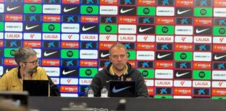 Класико на Камп Ноу: Барселона може да побегне на девет бода Ханзи Флик на прес-конференција на Барселона