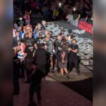 Дубоа го собори Вардли по 17 секунди и во втората рунда ја одбрани титулата на ВБО: Ова е мое време, моја ера Даниел Дубоа при излегувањето кон рингот